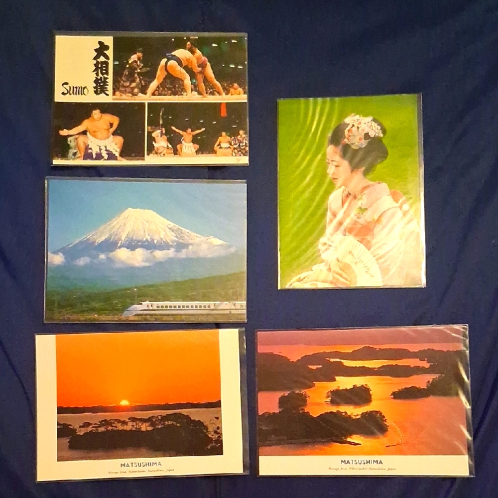 Japanese Postcard Collection (In Plastic Sleeves)